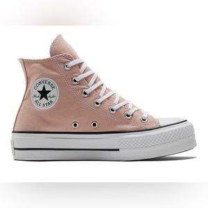 Womens Converse Chuck Tylor All Star Lift Canvas Pink 9.5 🌷🎁🎈